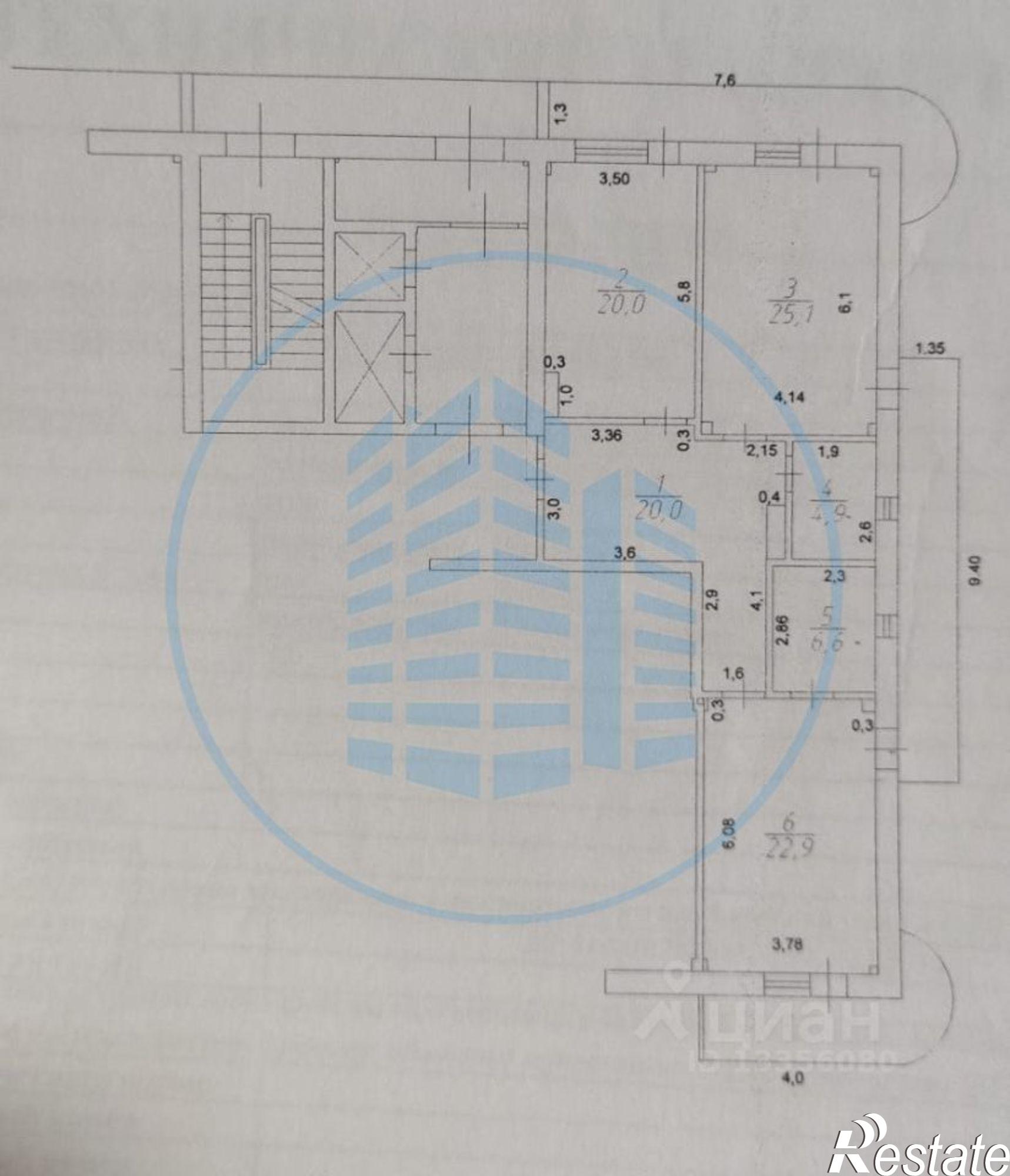 Купить квартиру за 11 990 000 рублей на Новопятигорская улица, 1/2