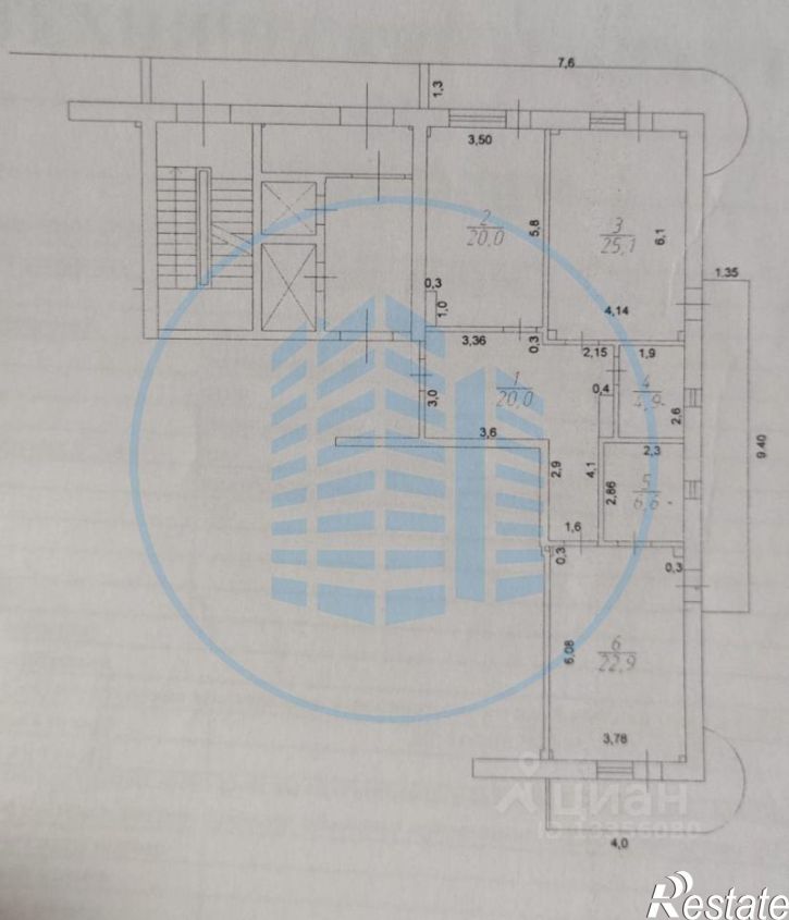 3-комн квартира Новопятигорская улица, 1/2,  д. 1/2