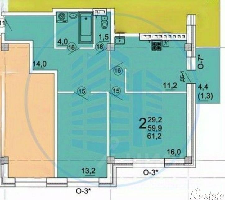 2-комн квартира Суворовское шоссе, 9 к4,  д. 9 к4