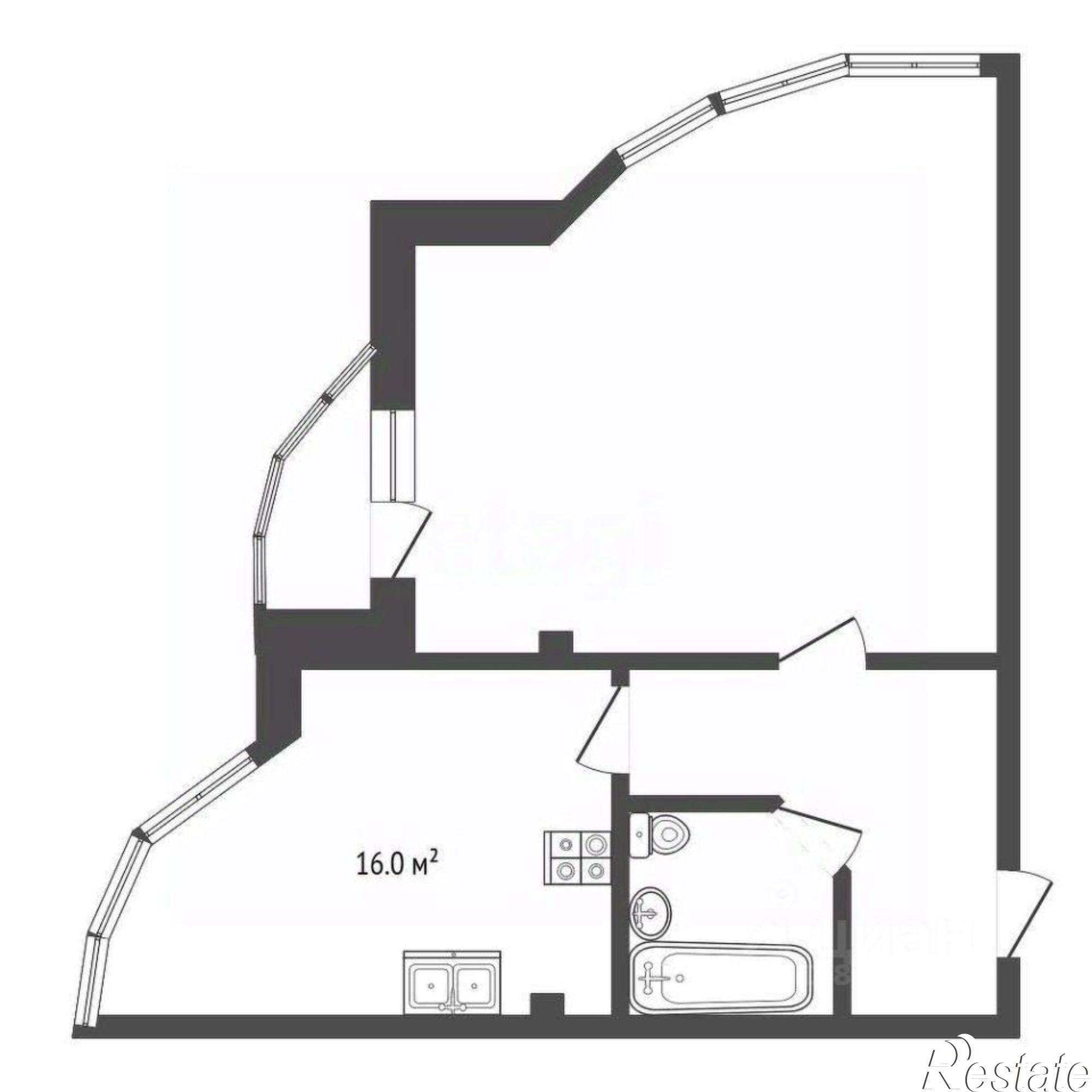 Купить квартиру за 9 400 000 рублей на Пятигорская улица, 164А/1