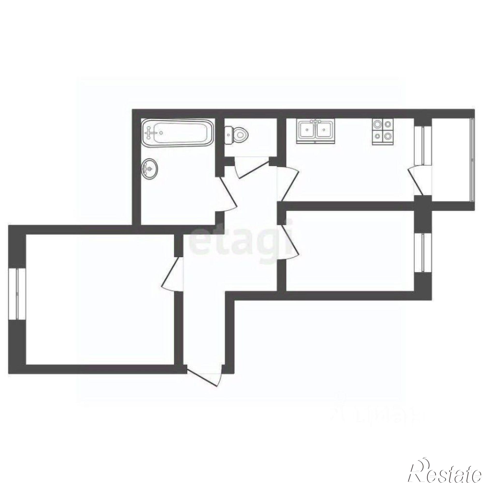 Купить квартиру за 10 500 000 рублей на улица Орджоникидзе, 64