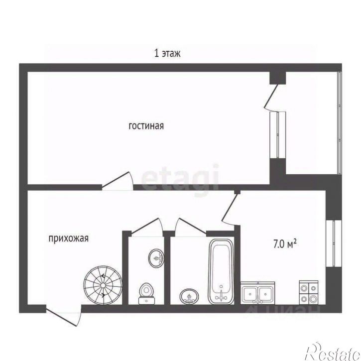 4-комн квартира улица Долина Роз, 15,  д. 15