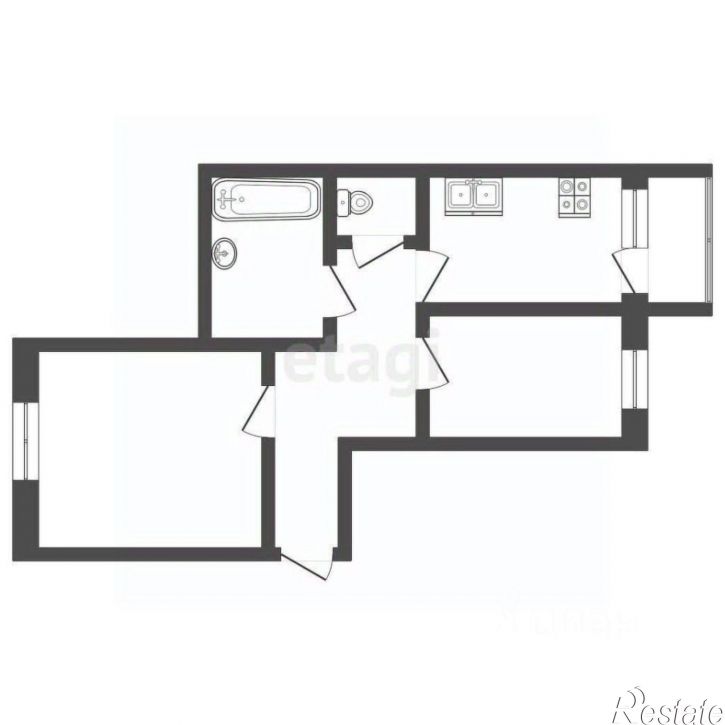 2-комн квартира улица Орджоникидзе, 64,  д. 64