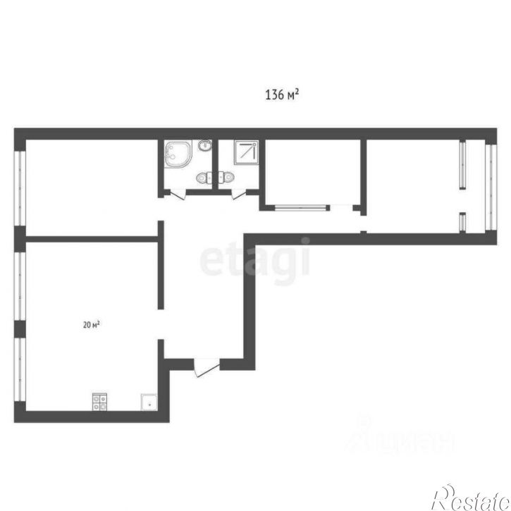 4-комн квартира Октябрьская улица, 279Б,  д. 279Б
