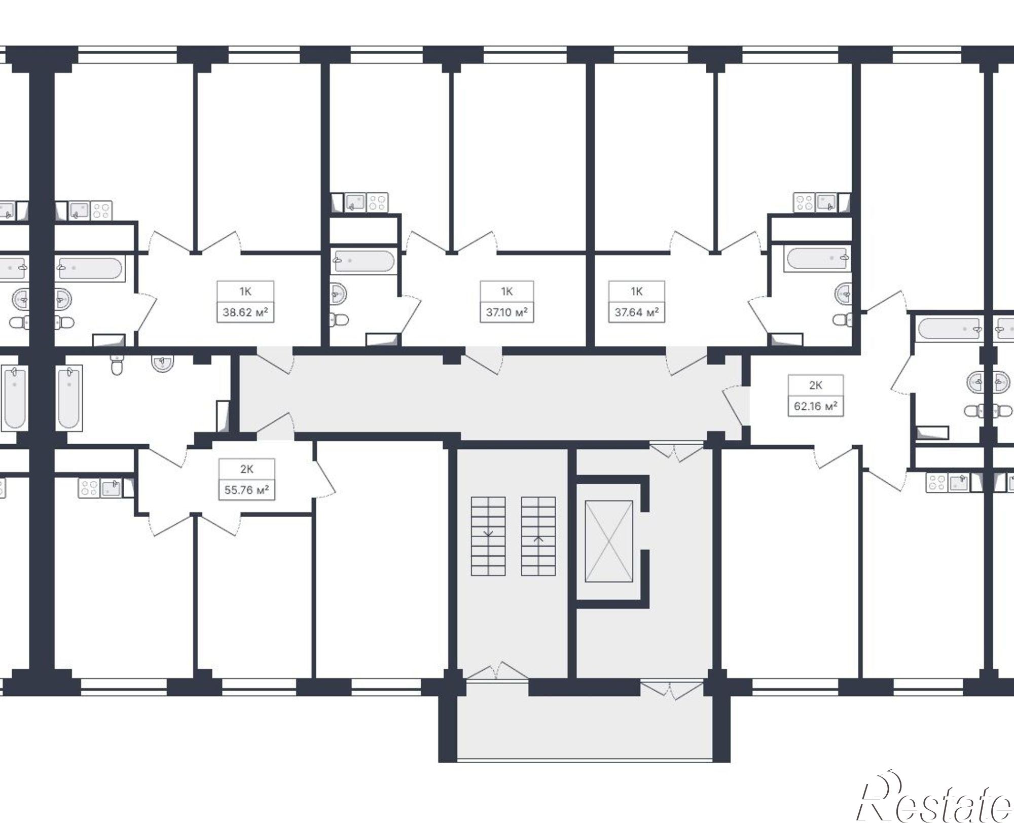 Купить квартиру за 4 441 300 рублей на Октябрьская улица, 154А