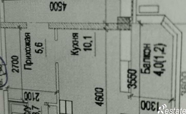 1-комн квартира в новом доме улица Шмидта, 92