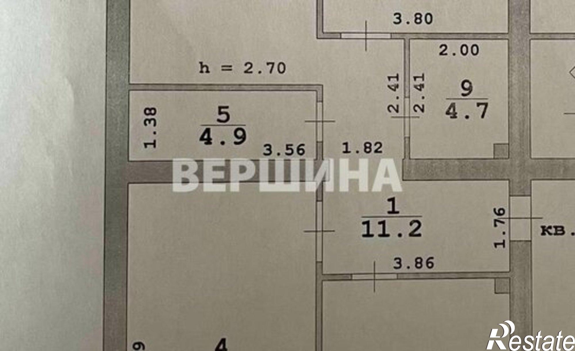 Купить квартиру за 10 800 000 рублей на Баррикадная улица, 6Б