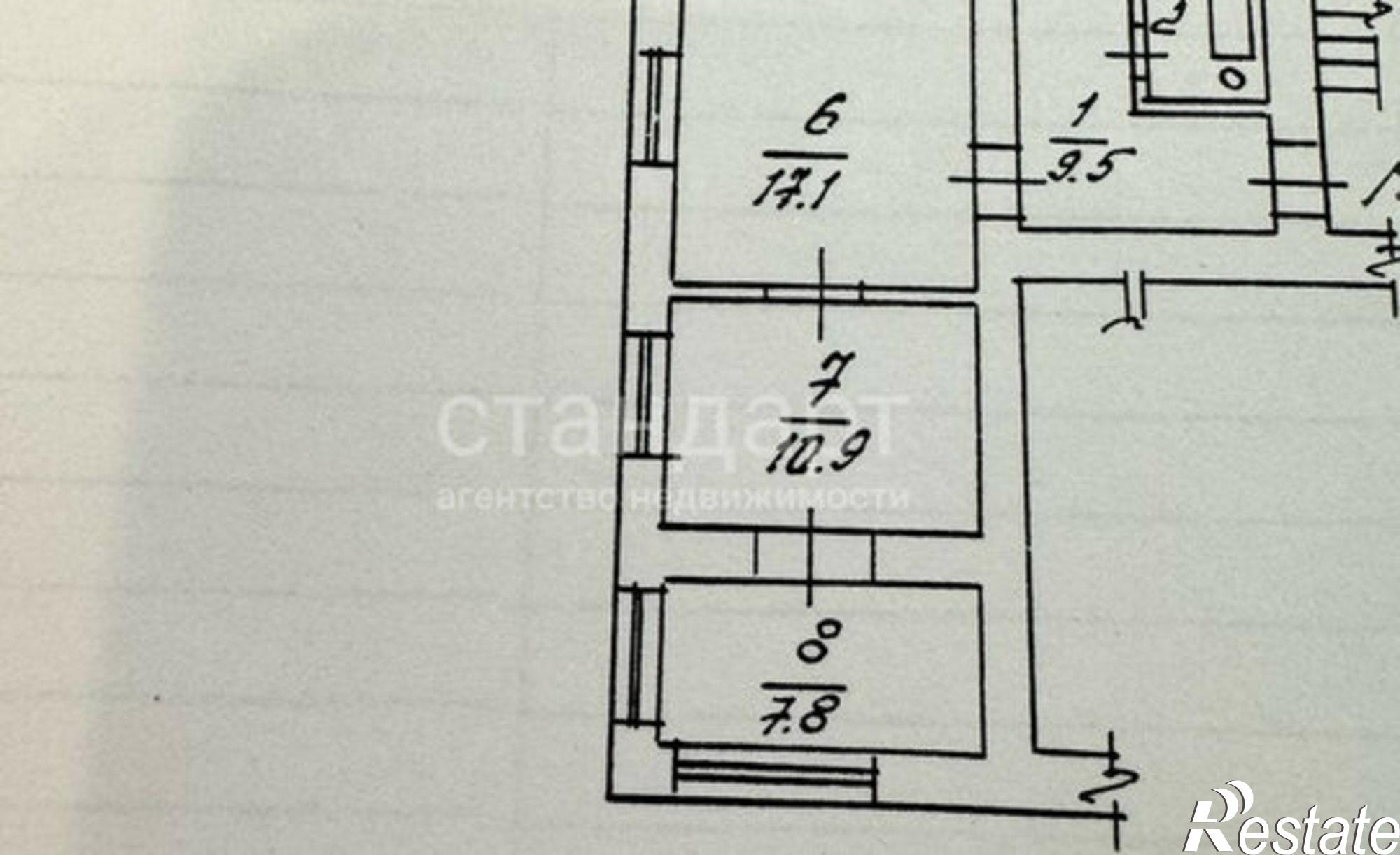 Купить квартиру за 6 500 000 рублей на ул Пушкина, 52а