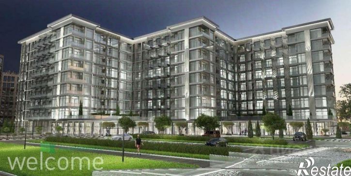 1-комн квартира в новом доме Октябрьская улица, 24,  д. 24