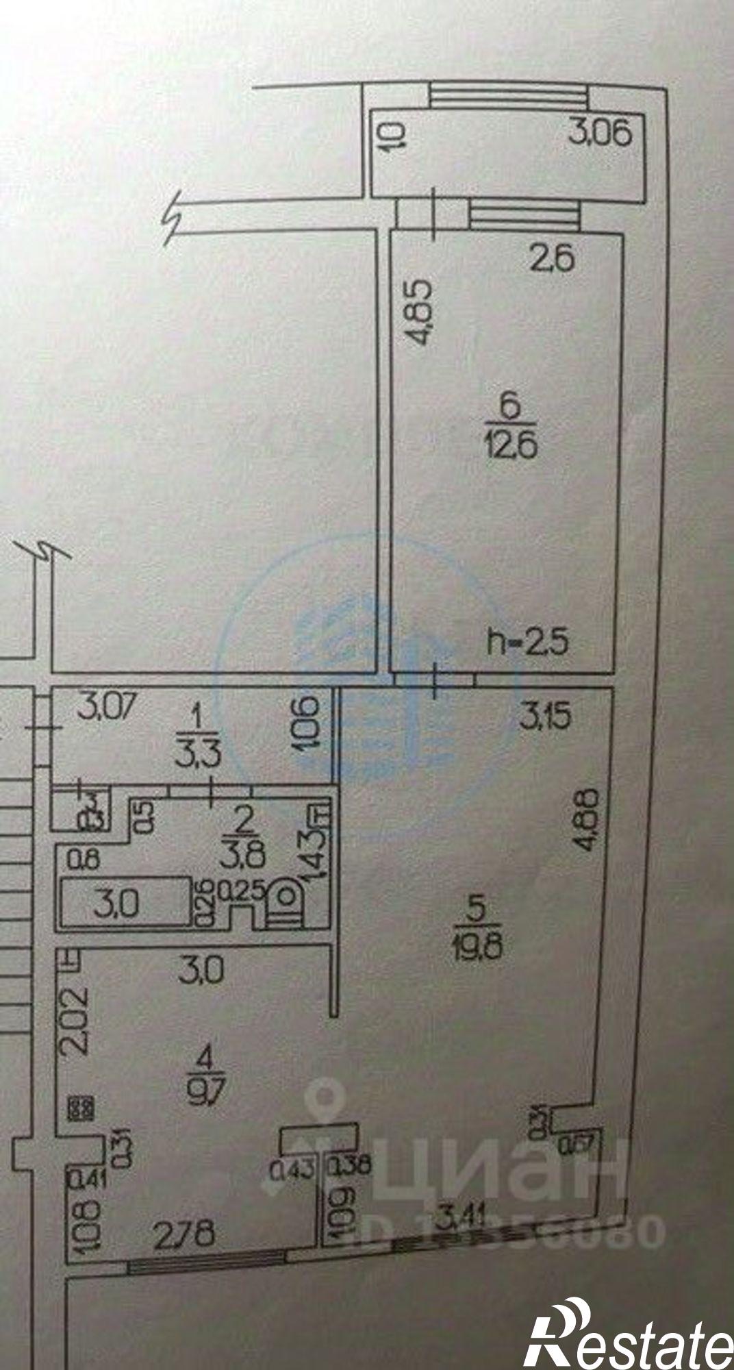 Купить квартиру за 5 500 000 рублей на ул Пятигорская, 116