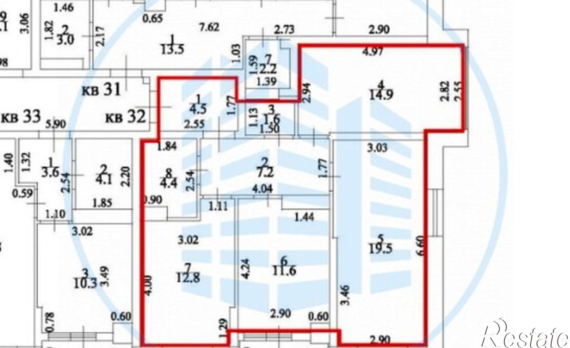 Купить квартиру за 8 950 500 рублей на ул Октябрьская, 8