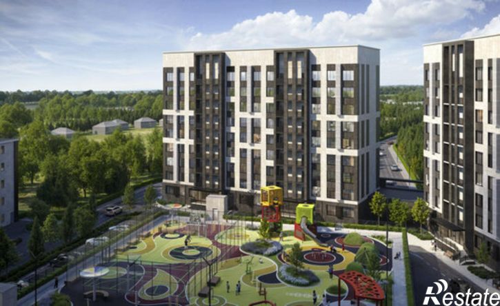 2-комн квартира в новом доме Октябрьская улица, 190Б,  д. 190Б