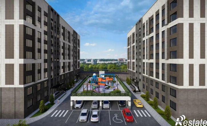 1-комн квартира в новом доме Октябрьская улица, 190Б,  д. 190Б