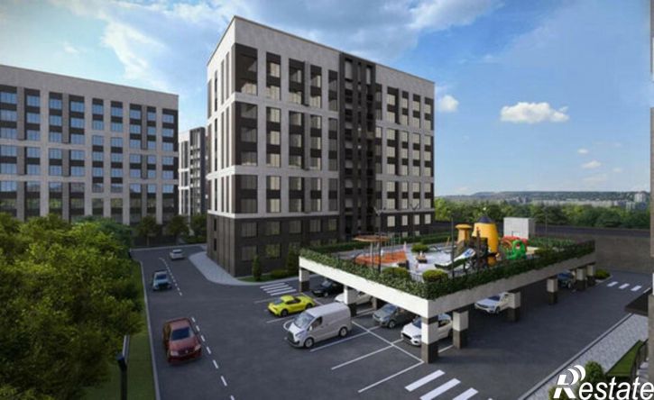 2-комн квартира в новом доме Октябрьская улица, 190Б,  д. 190Б