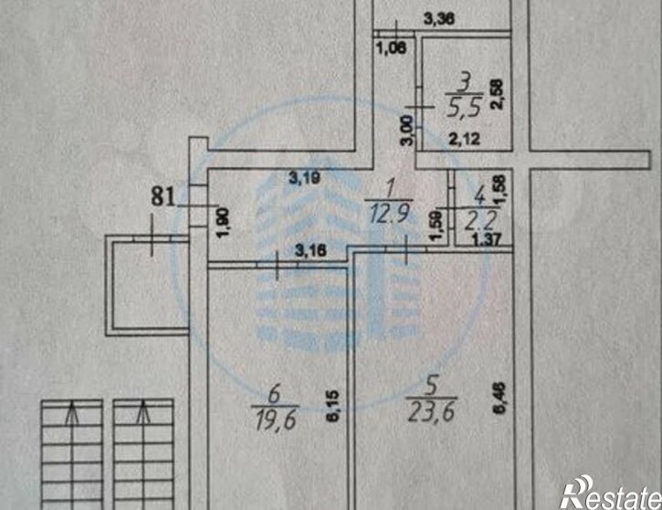 2-комн квартира улица Орджоникидзе, 84 к2,  д. 84 к2
