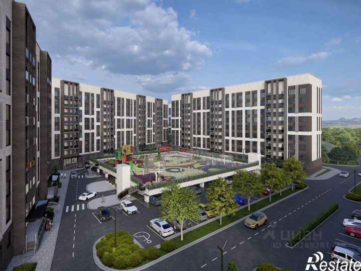1-комн квартира в новом доме ул Благодатная, 22 2,  д. 22 2,  к. 2