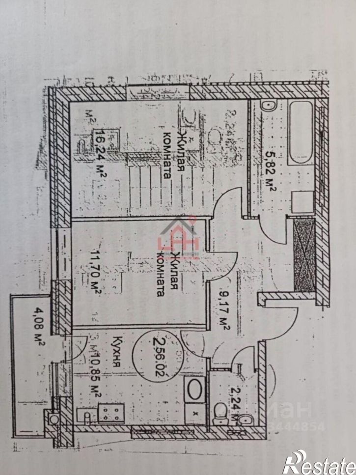2-комн квартира ул Орджоникидзе, 83 3,  д. 83 3,  к. 3