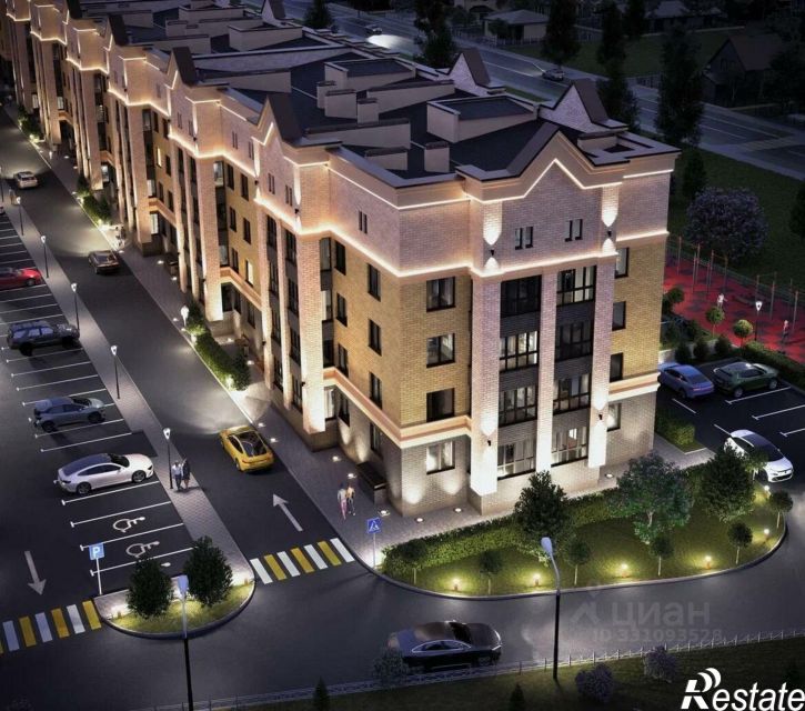 1-комн квартира в новом доме Никольская улица, 27 к8А,  д. 27 к8А
