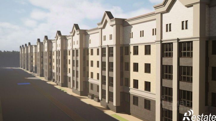 1-комн квартира в новом доме улица имени Рыбникова, 32,  д. 32