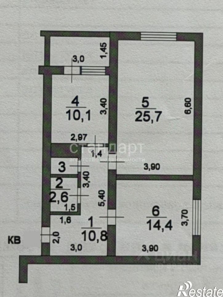 2-комн квартира ул Советская, 15,  д. 15