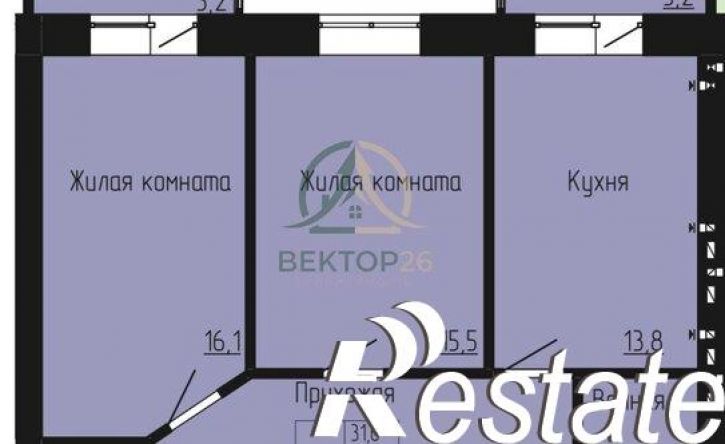 2-комн квартира Никольская улица, 27 к7Б,  д. 27 к7Б