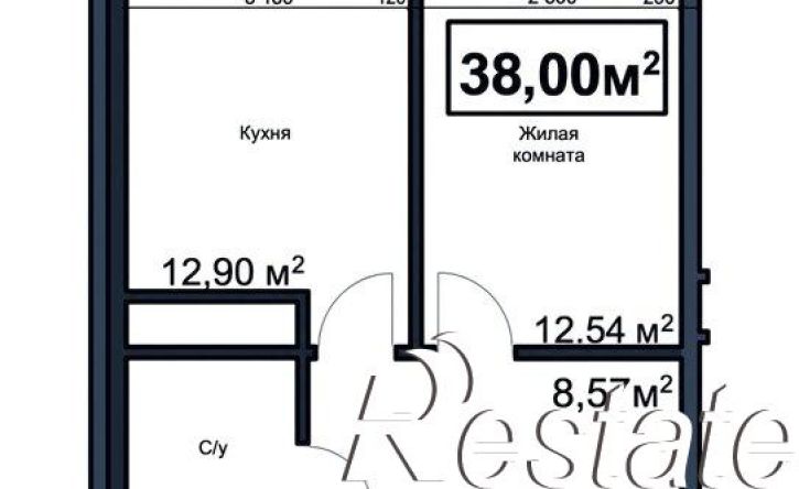1-комн квартира в новом доме улица Гаевского, 149,  д. 149